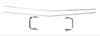 1968 Dodge Charger Grille Trim Mouldings Set